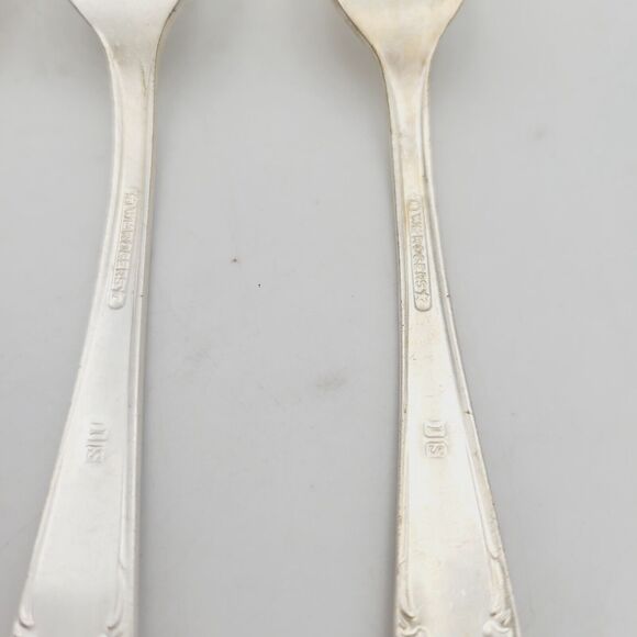 Rogers Bros International Silverplate Set 4 Dinner Forks 1959 REFLECTION 1847 - Picture 4 of 5